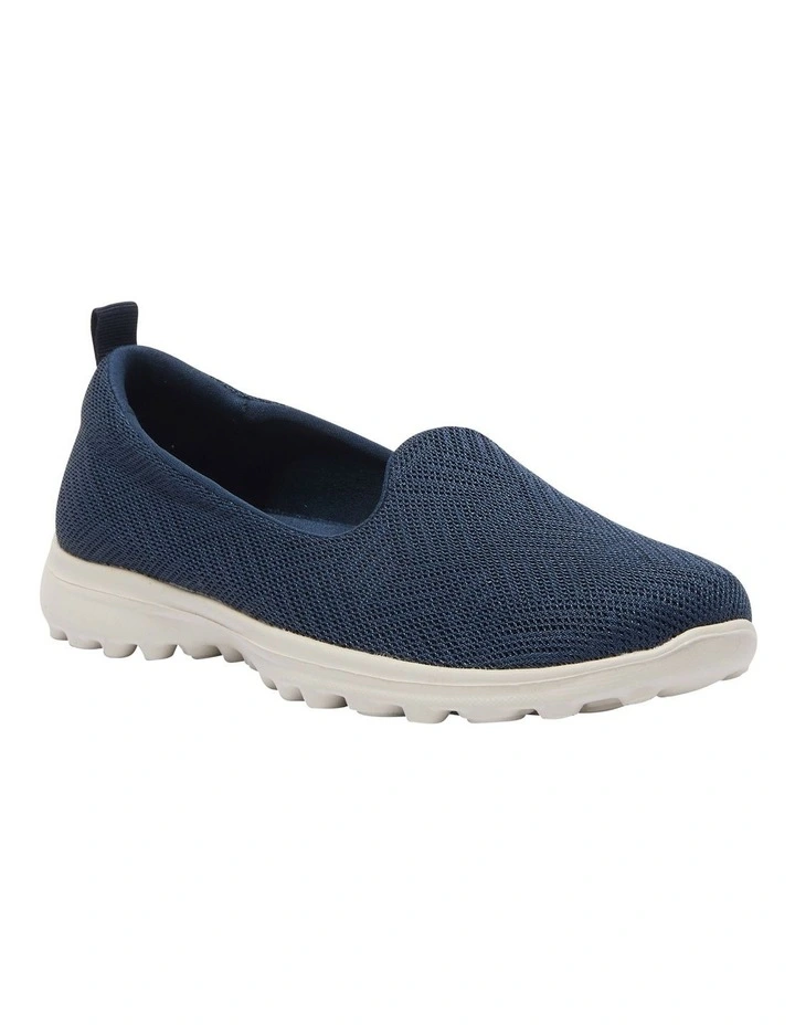 Perry Sneakers in Navy Stretch