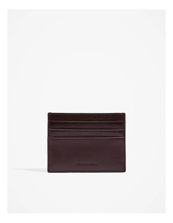 Credit Card Case in Chocolate