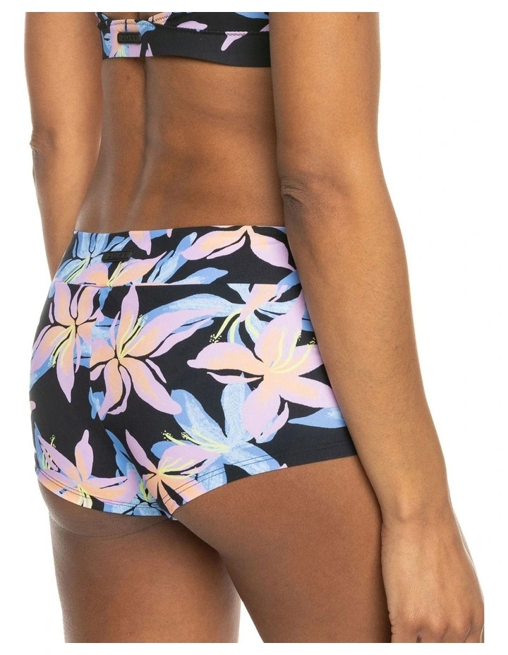 Active Shorty Bikini Bottoms in Anthracite Kiss