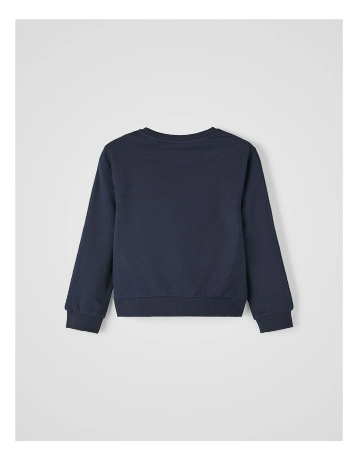 Katris Loose Sweatshirt in Dark Sapphire