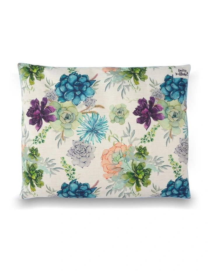 Succulent Medley LARGE Dog Bed