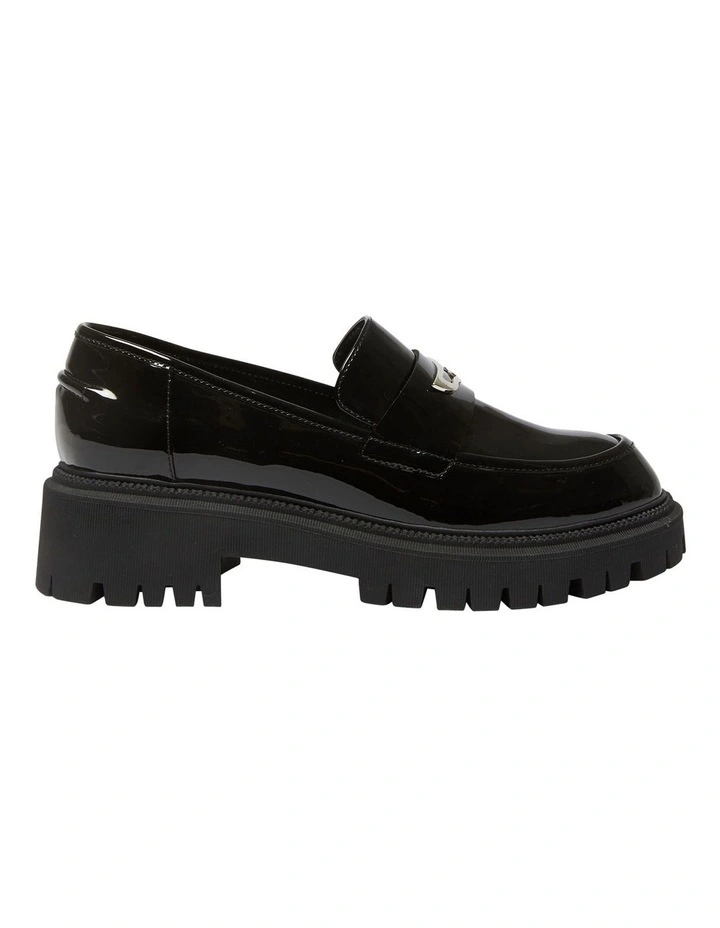 Simon Flat Shoes in Black