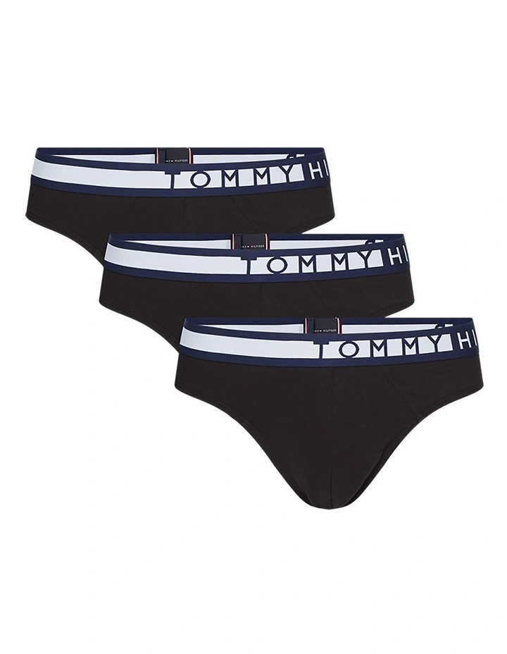 3 Pack Briefs in Black