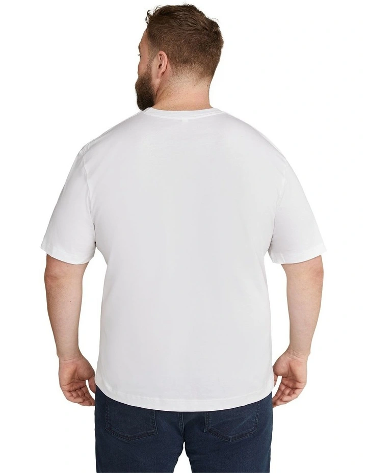 Modern Fit Tee in White