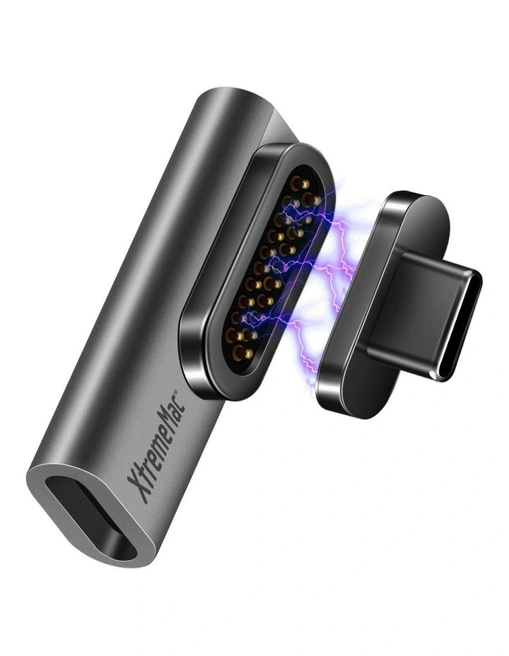 XtremeMac Magnetic Type-C Adapter in Silver