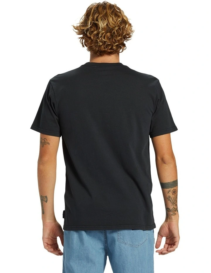 Saltwater Pocket T-shirt in Black
