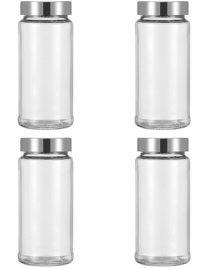 Gravity Grinder Glass Jar Set