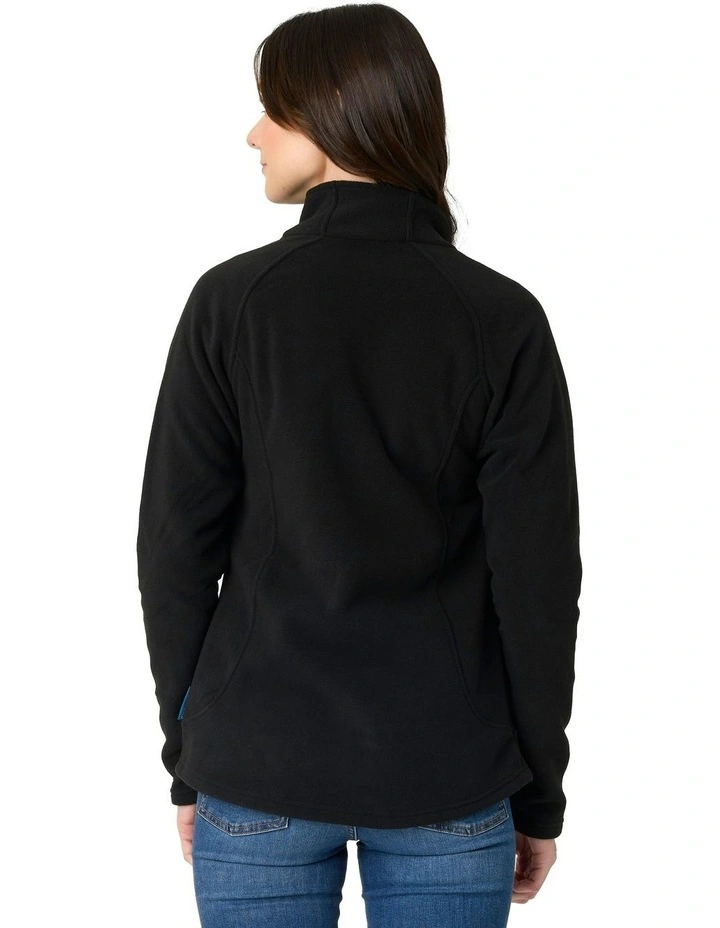 Avoir Fleece Jacket in Black