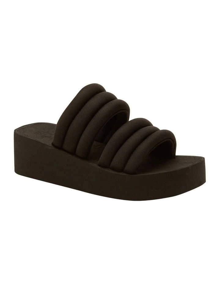 Totally Tubular Platform Slide in Black