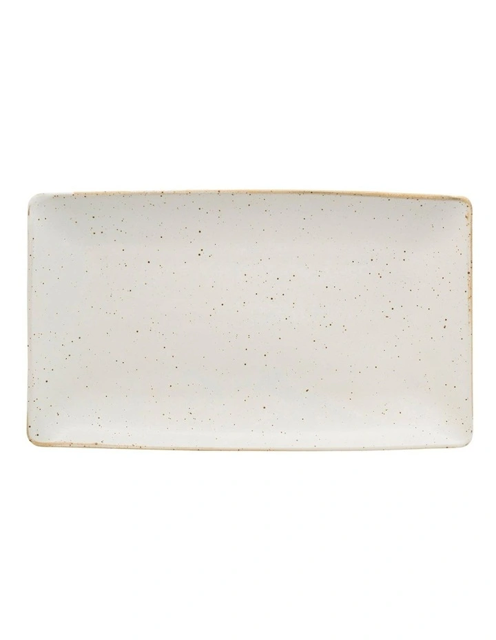 Claro Platter 26x15cm White