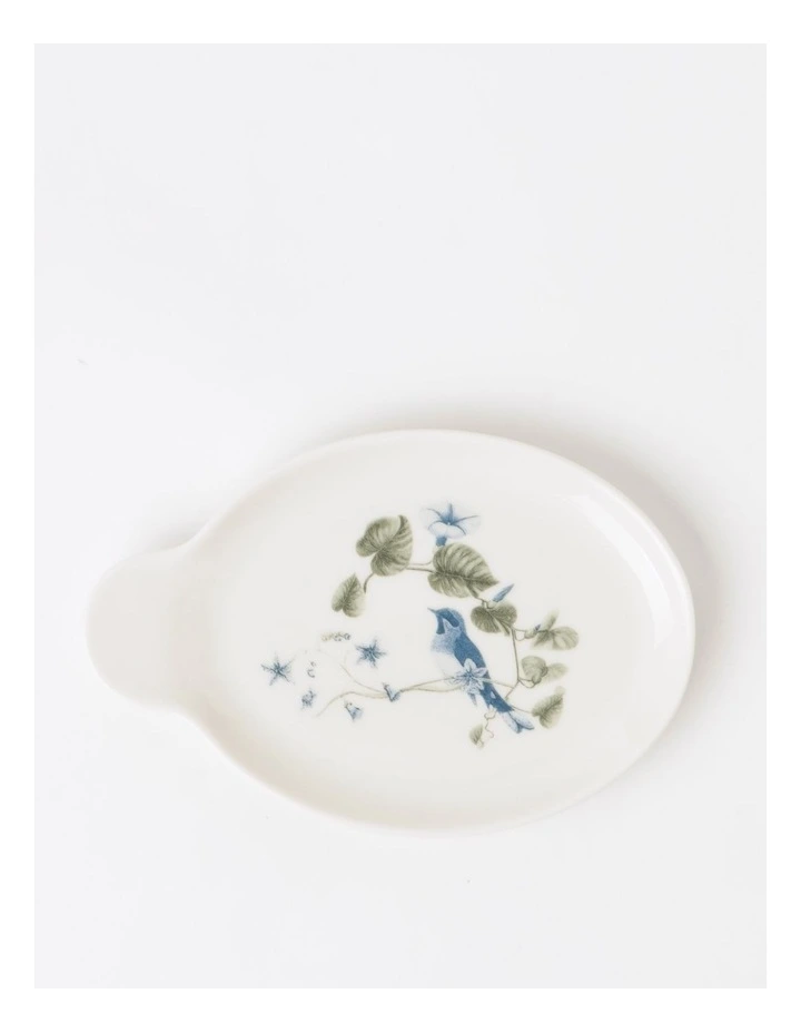 Somerton Garden Spoon Rest in Blue