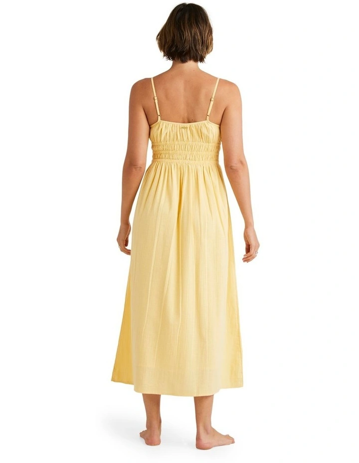 Petal Dress in Yellow