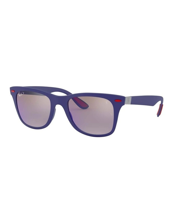 RB4195M Scuderia Ferrari Blue Polarised Sunglasses