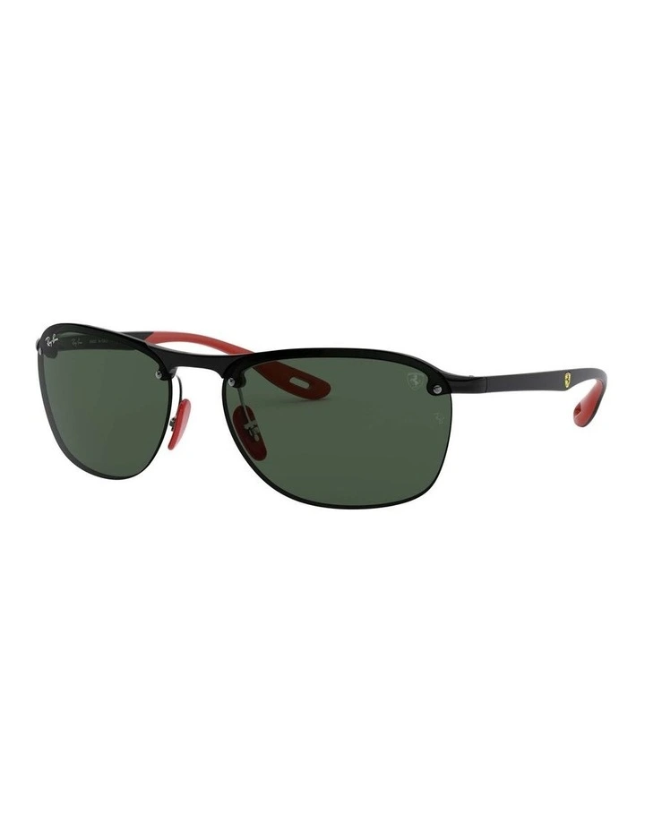 RB4302M Scuderia Ferrari Black Sunglasses