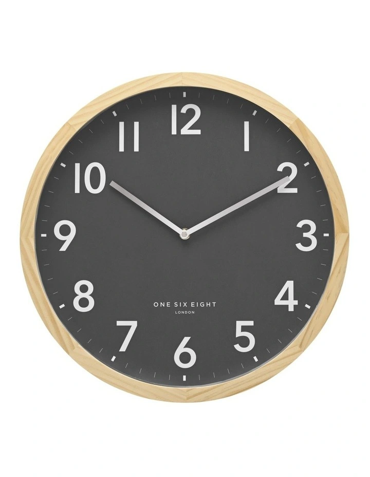 Jack Wall Clock 60cm in Grey
