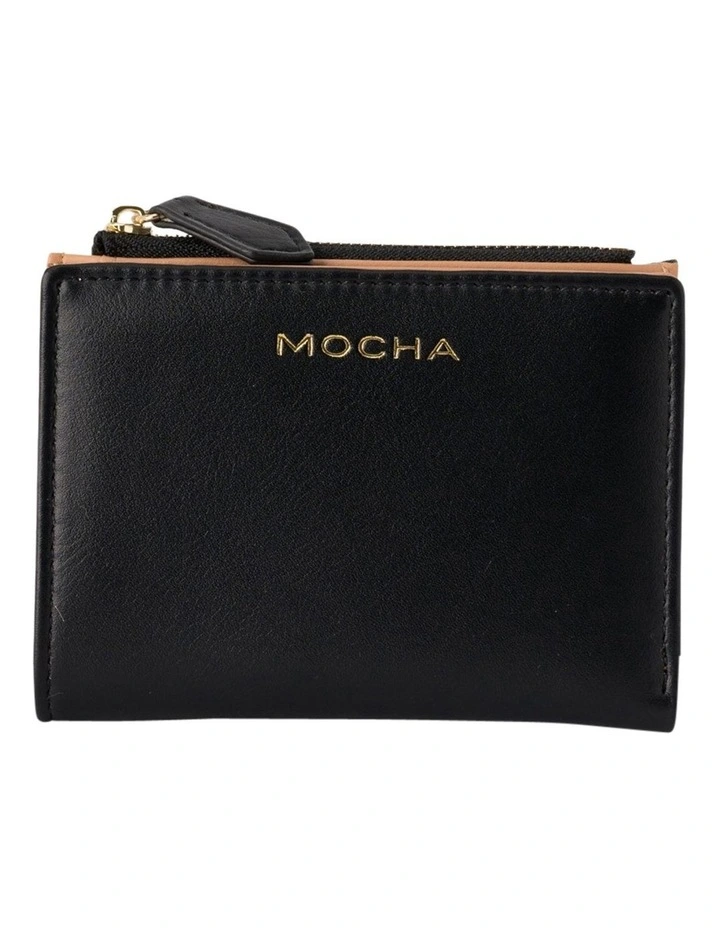 Small Classic Arya Wallet in Black