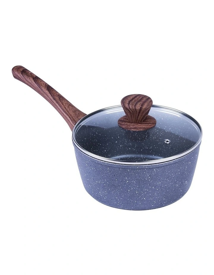 Non-Stick Saucepan 20cm in Black