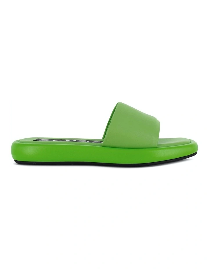 Bentley I Flat Sandals in Green