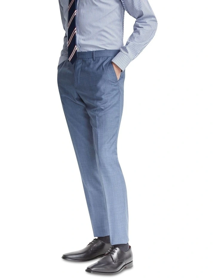 Hopkins Wool Suit Pants in Blue