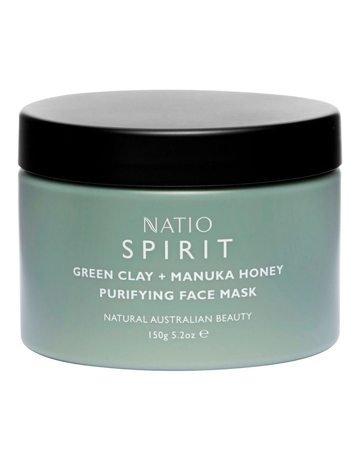 Spirit Green Clay & Manuka Honey Purifying Mask 150g