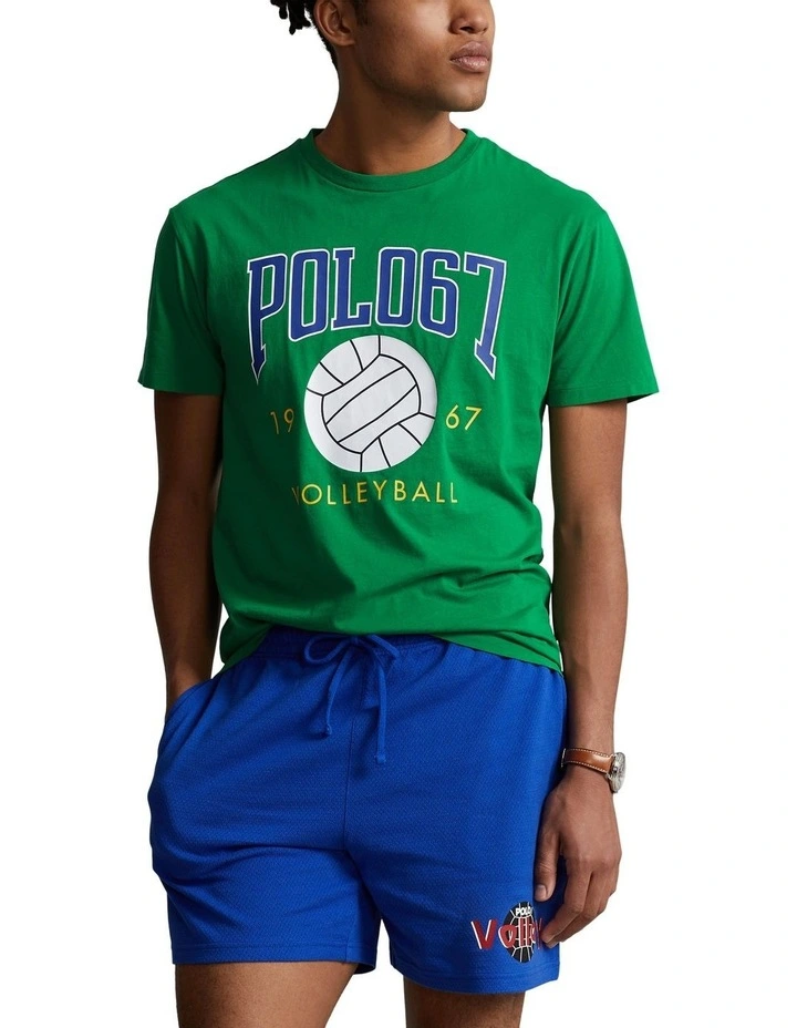 Classic Fit Jersey Graphic T-Shirt