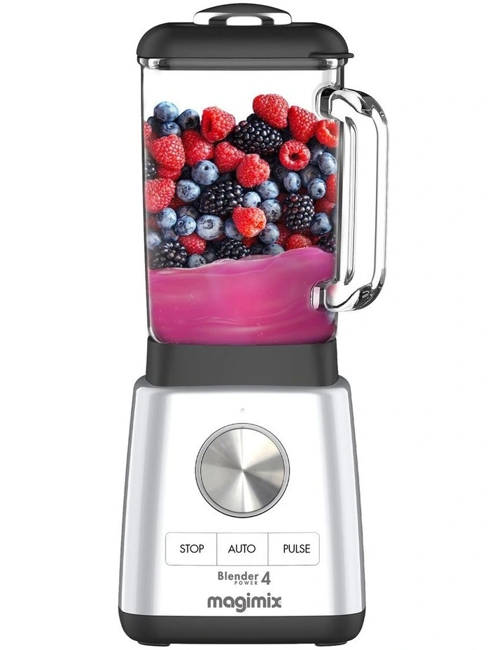 Power Blender 4 in Matt Chrome