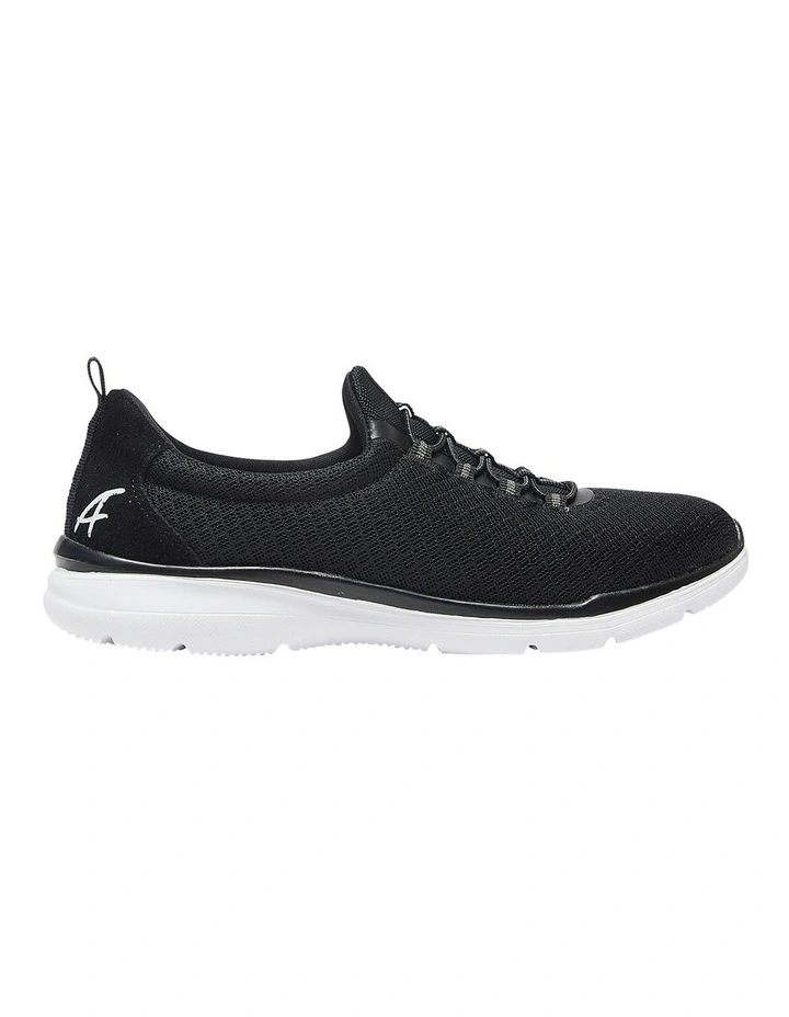 Quattro Sneakers in Black Knit