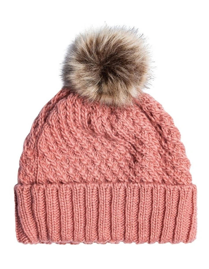 Blizzard Beanie in Dusty Rose