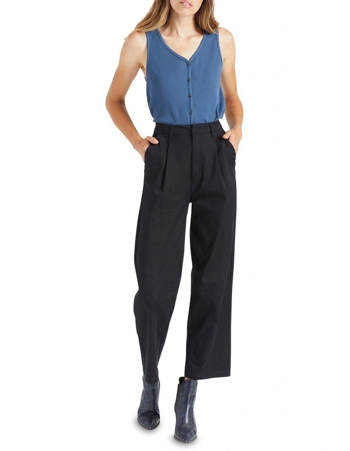Victory Trouser Pant in Black