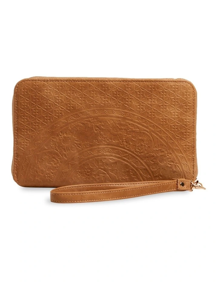 The Journey Wallet in Tan