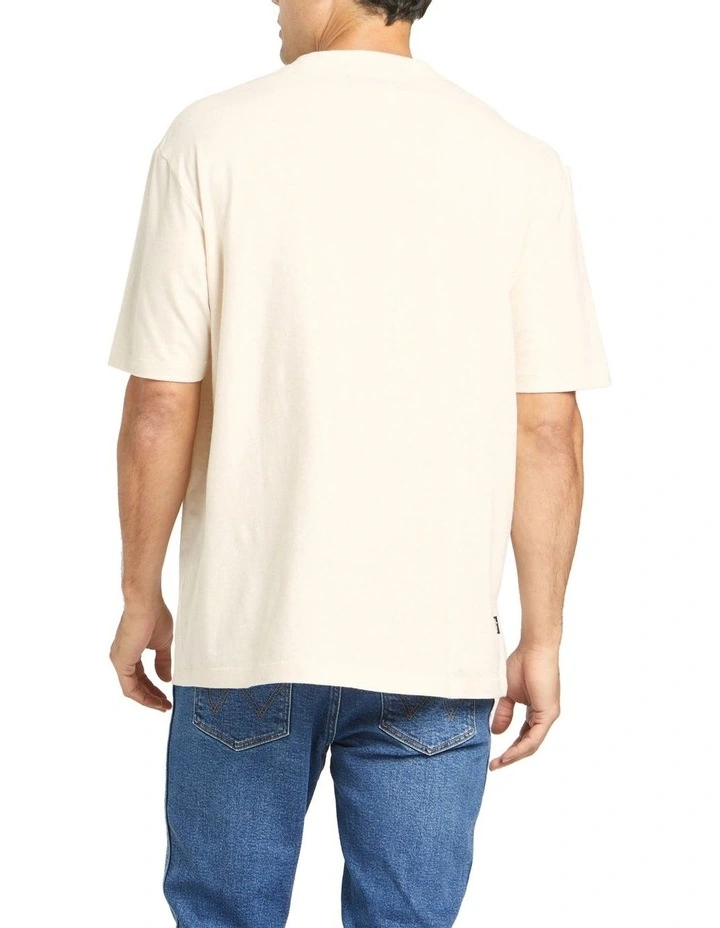 Dawn Raider Baggy Tee in Ecru