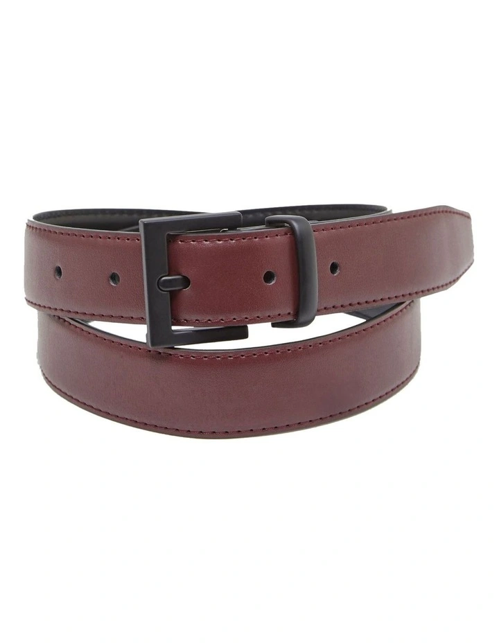 Sadie Pant Belt in Dark Red