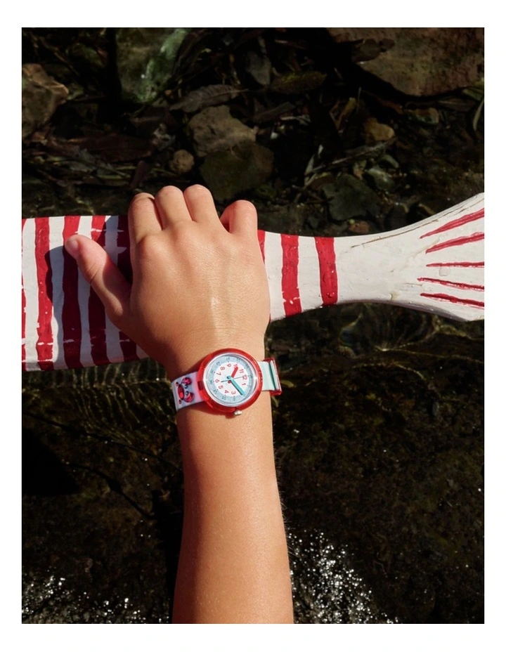 Shining Crab Watch in Blue