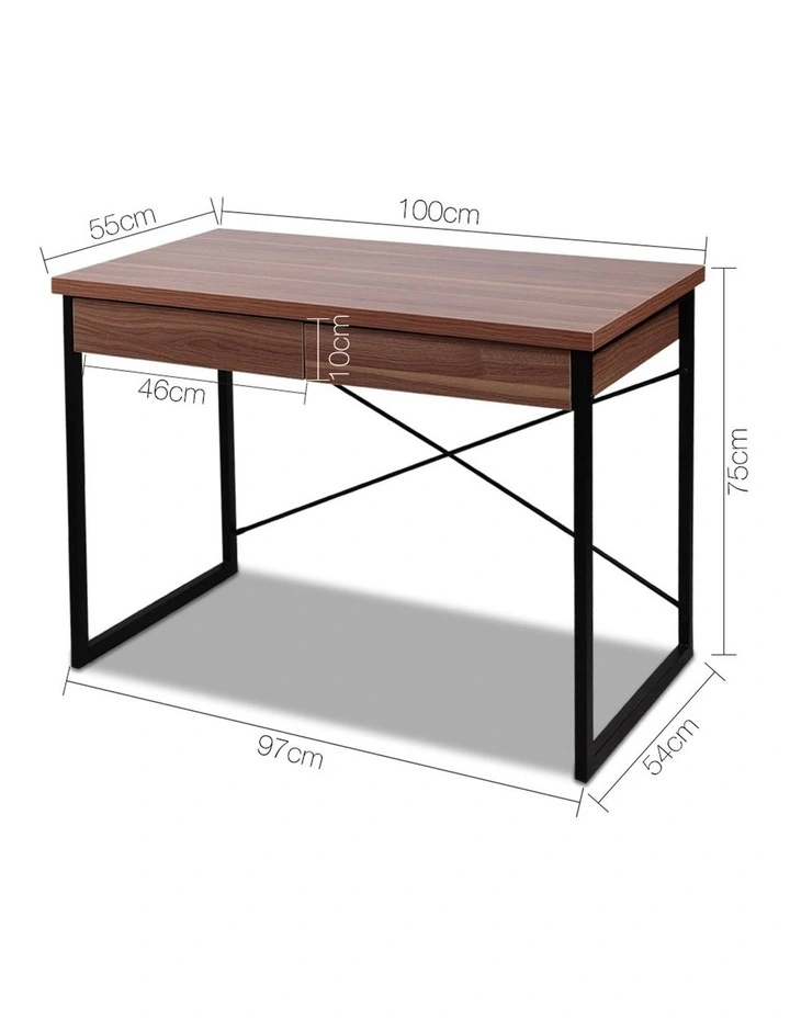 Metal Desk with Drawer