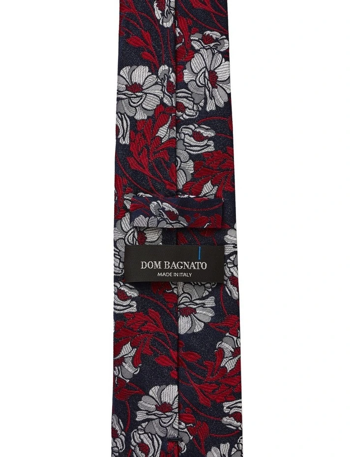 Shirley Poppy Silk Tie in Wine
