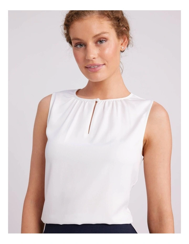 Francesca Top in Ivory