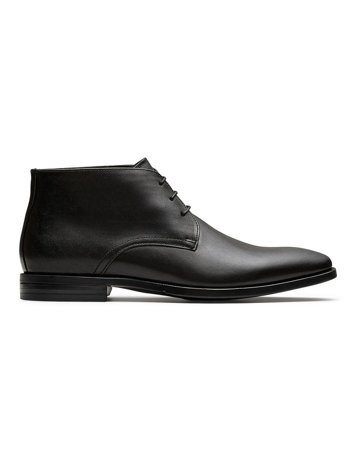 Adams Leather Chukka Boots in Black