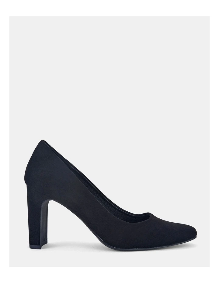 Icey Pumps in Black Suede