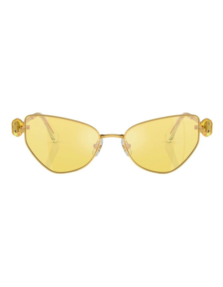 SK7003 Sunglasses in Gold