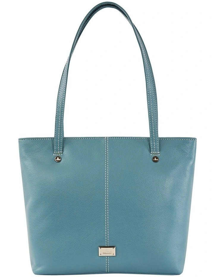 Nelson Tote Bag in Turquoise