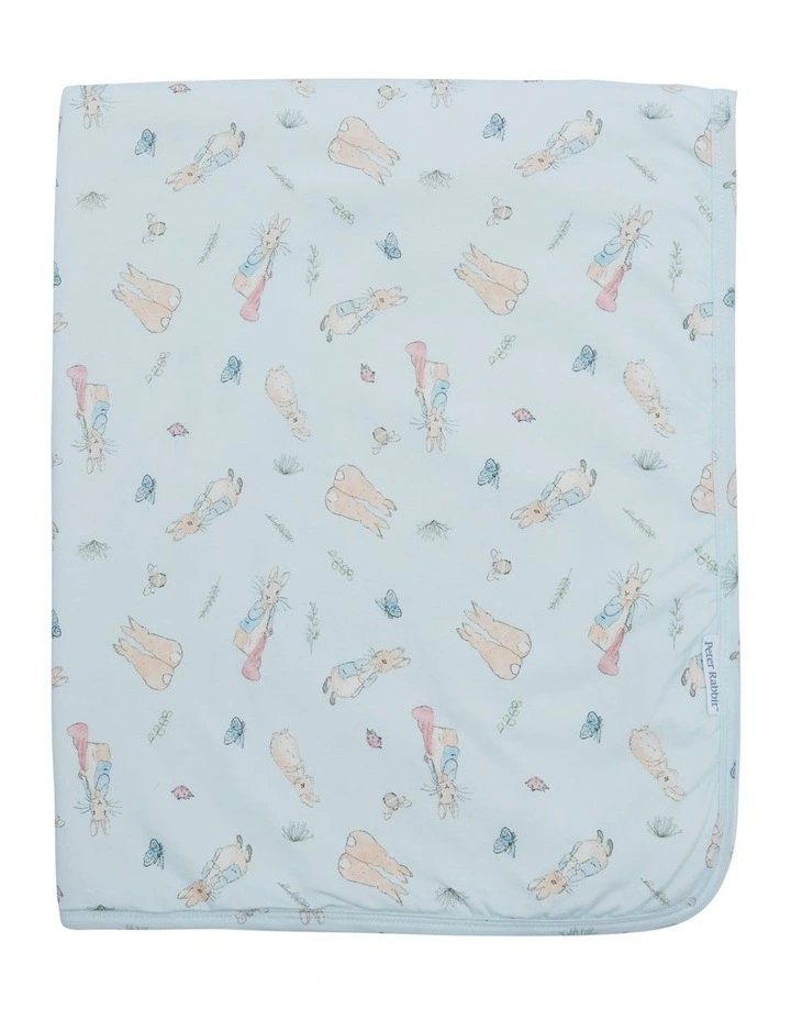 Bunny Rug in Blue