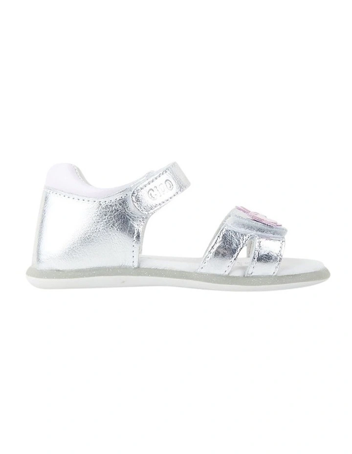 Gaia Sandals in Silver