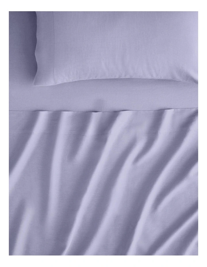 Abbotson Flat Sheet in Smokey Violet
