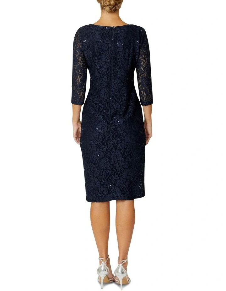 Leighton Dress in Navy