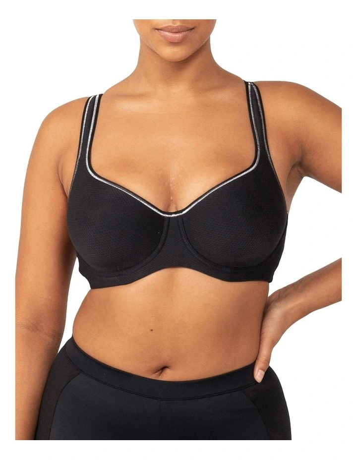 Triaction Racerback Sports Bra 2 Pack in White/Black