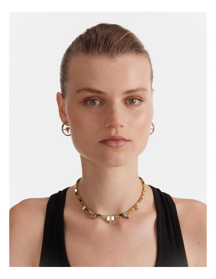 Sputnik Necklace in Gold