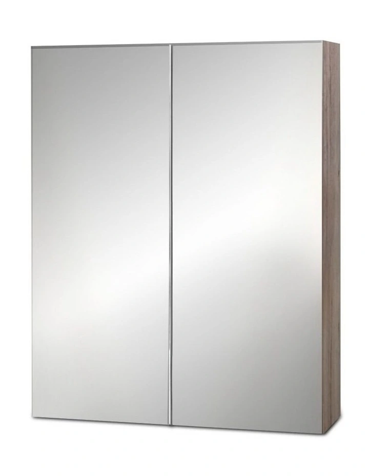 Bathroom Mirror Cabinet Vanity 600mm x720mm in Oak