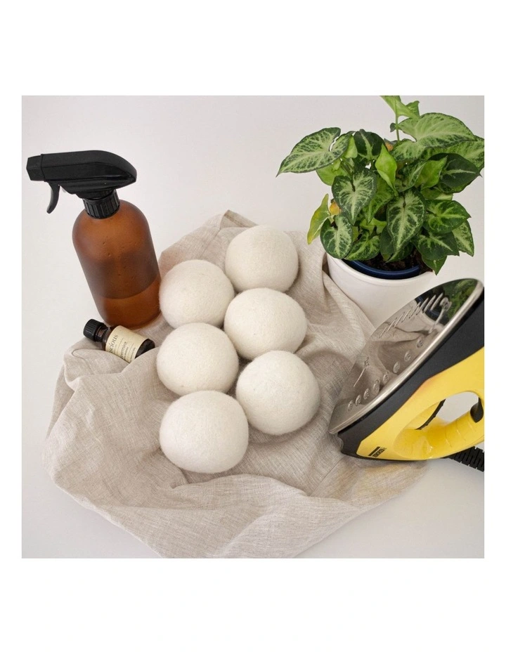 Naturally Sheepskins Wool Dryer Balls (set of 6)