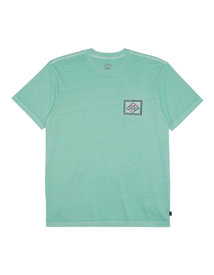 Boxed in T-Shirt in Coastal Blue