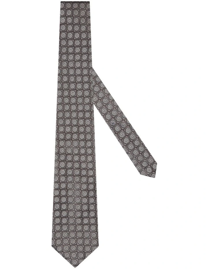 Branzi Tie in Dark Grey